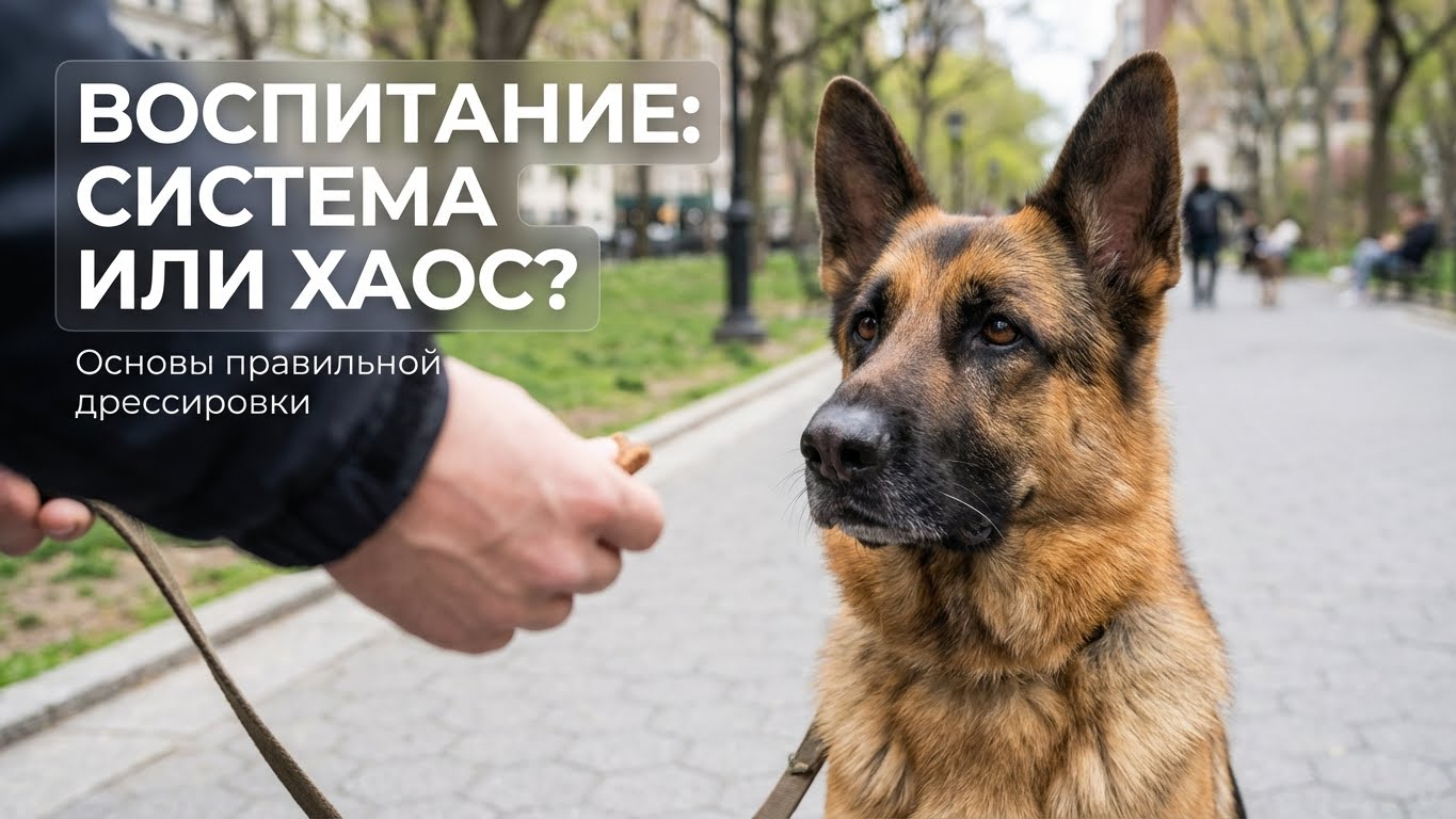 Системный подход в воспитании собаки