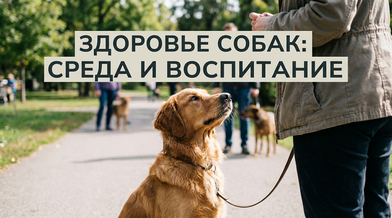 Здоровье собак и влияние среды владельца